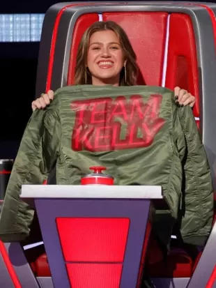The Voice Season 30 Team Kelly Bomber Jacket