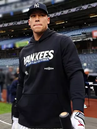 Aaron Judge American League Wild Card Series Black Hoodie