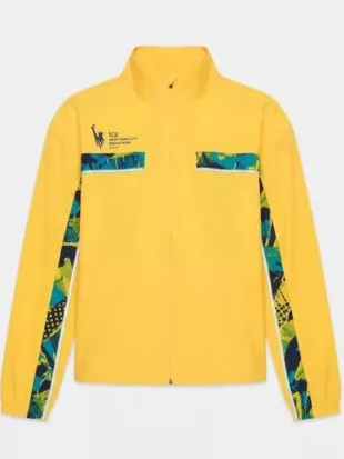 New York City Marathon 2026 Yellow Track Jacket