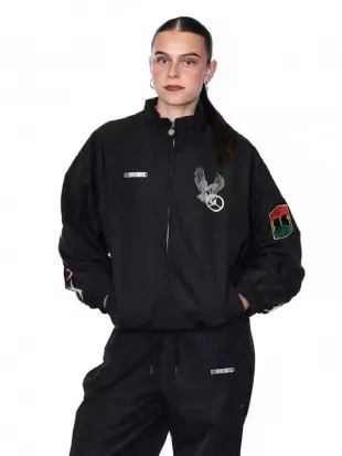 WNBA 2026 Gabriela Jaquez Black Track Jacket