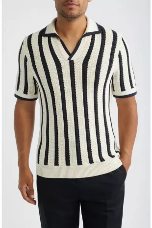 Duncan Stripe Polo