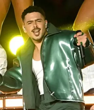 Pedro Sampaio Half Time Show Green Jacket