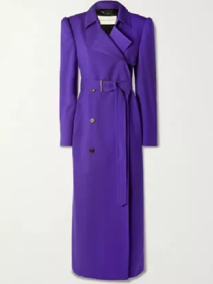 Ted Lasso S04 Hannah Waddingham Purple Coat