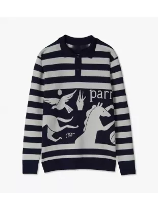 Ted Lasso S04 David Elsendoorn Bird Horse Graphics Polo Pullover