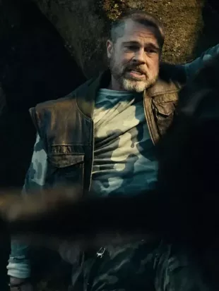 Heart Of The Beast 2026 Brad Pitt Leather Vest