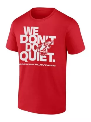 We Don’t Do Quiet Indiana Fever 2026 WNBA Playoffs T-Shirt