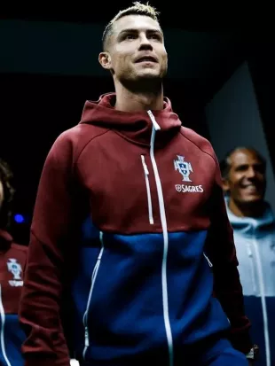 Cristiano Ronaldo Portugal National Team Tech Hooded Jacket