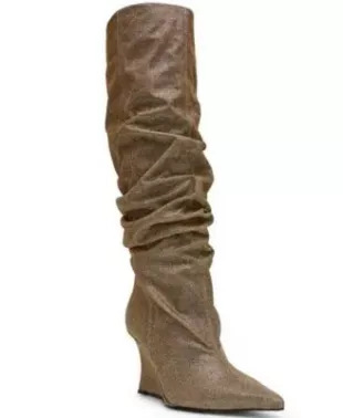 Distortion Knee High Boot