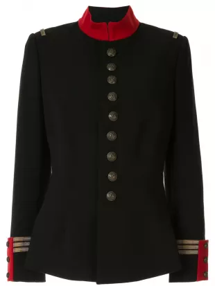 Fitted Military Jacket