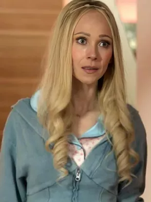 Ted Lasso S04 Juno Temple Blue Corset Hoodie