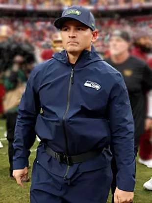 Mike Macdonald 2026 Seattle Seahawks Navy Jacket