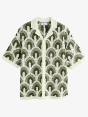 The Traitors New Blood S01 Victor Vollbrechthausen Crochet Shirt