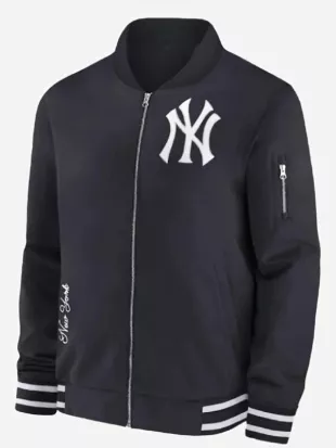 Aaron Judge Wild Card Series 2026 Yankees Black Dugout Jacket