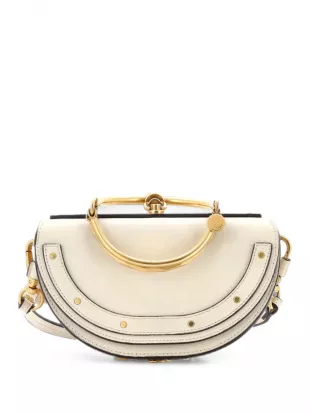 Nile Leather Mini Crossbody Bag