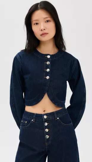 Crop Denim Jacket
