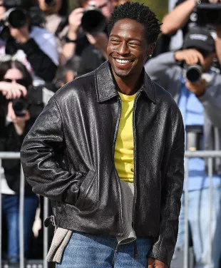 PFW David Jonsson Black Leather Jacket