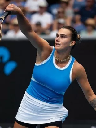 Aryna Sabalenka 2026 China Open Blue Top