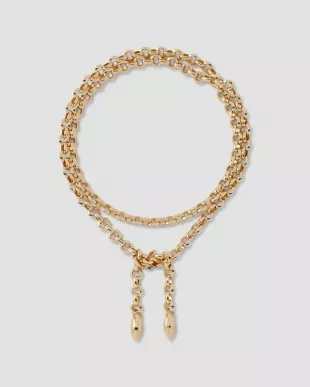 40 Large Link Necklace