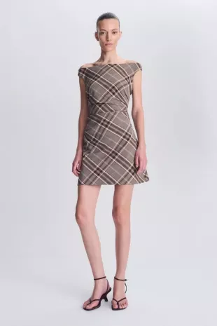 Wells Off-shoulder Mini Dress
