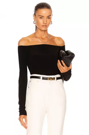 Long Sleeve Off SHoulder Top