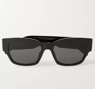 Square Frame Acetate Sunglasses