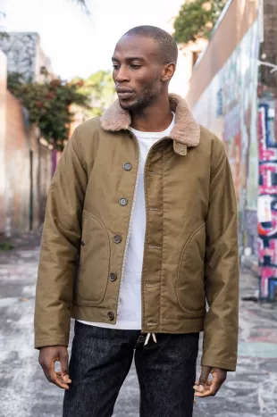 Alpaca-Lined N-1 Deck Jacket
