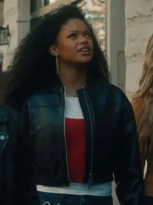 Coven Academy S01 Jordan Leftwich Leather Jacket