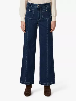 Anessa High Rise Wide Leg Jeans