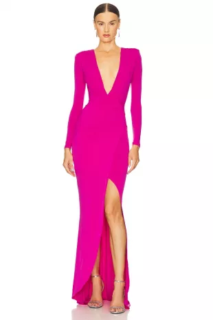 Farrah Gown Fuchsia