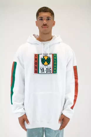 Label Logo Side Pocket Hoodie