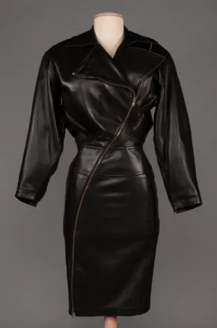 Azzedina Zip Mini Dress