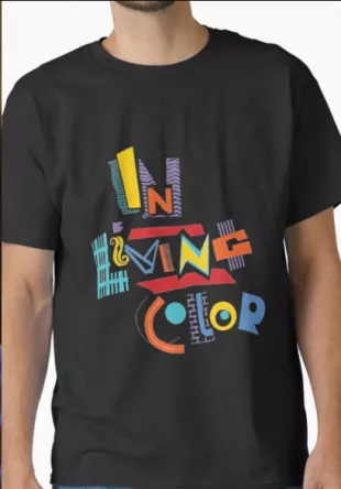 Vibrant Abstract Art Design Classic T-Shirt