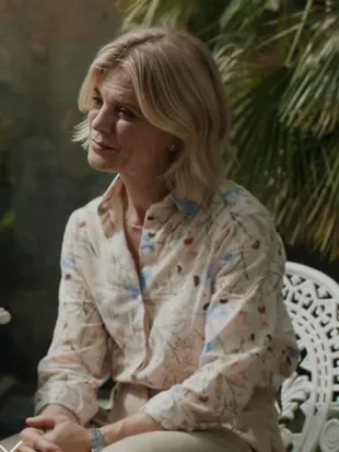 Signora Volpe S3 Emilia Fox Floral Printed Blouse