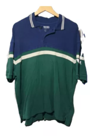 Blue and Green Polo-shirts