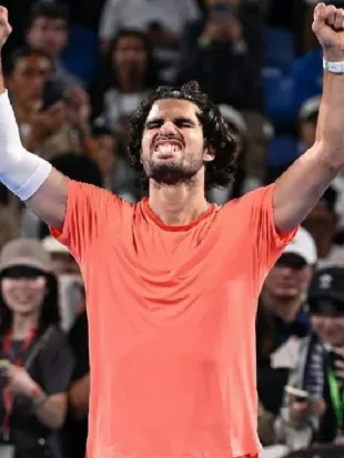 Japan Open 2026 Carlos Alcaraz Orange T-Shirt