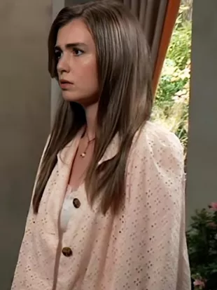 General Hospital 2026 Braedyn Bruner Pink Jacket