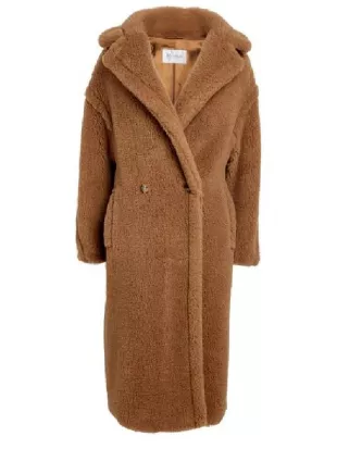 The Real Rooneys Coleen Rooney Brown Teddy Coat