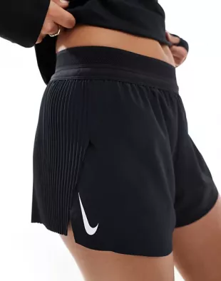 Running Aeroswift Dri Fit Plisse 3INCH Mid Rise Short