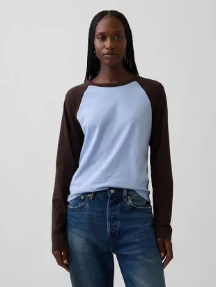 Organic Cotton VintageSoft Raglan T-Shirt
