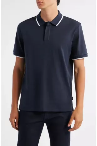 Parlay Tipped Cotton Polo