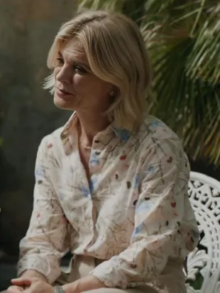 Signora Volpe S03 Emilia Fox Floral Printed Blouse