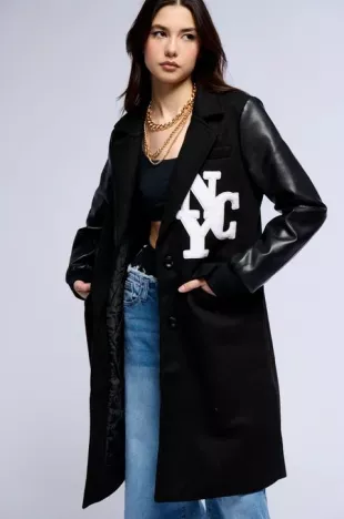 Brentwood Varssty Trench Jacket