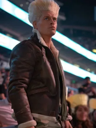 Street Fighter Cody Rhodes UFC 332 Leather Jacket