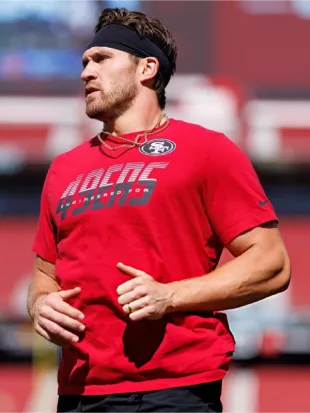 Kyle Juszczyk SF 49ers Red T-Shirt