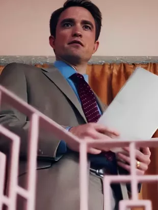 Primetime 2026 Robert Pattinson Beige Suit