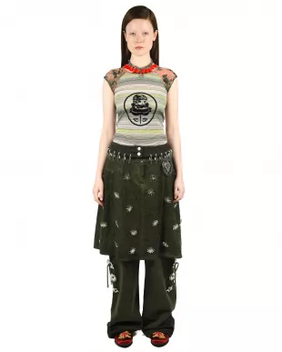 Poppet Denim Caribiner Skirt