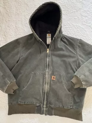 J130 MOS Moss Green Hooded