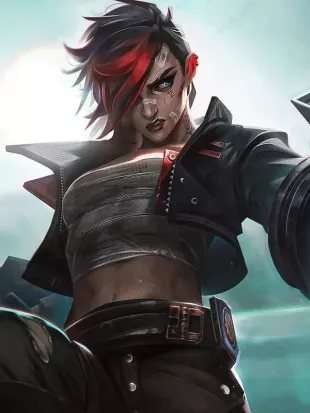 Arcane S02 Vi Cropped Leather Jacket