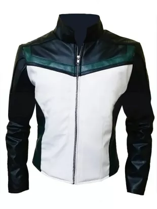 Superman 2025 Green Lantern Leather Jacket
