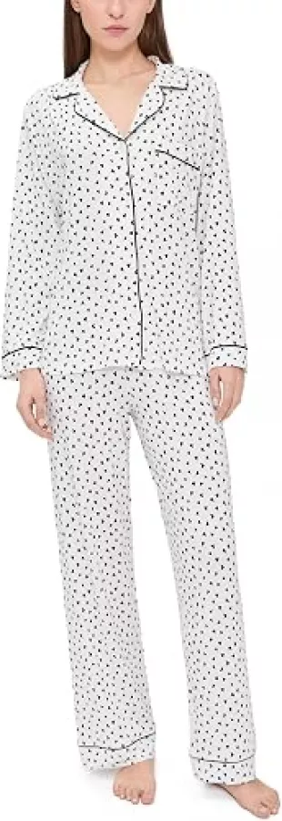 Gisele Printed Long Pajama Set